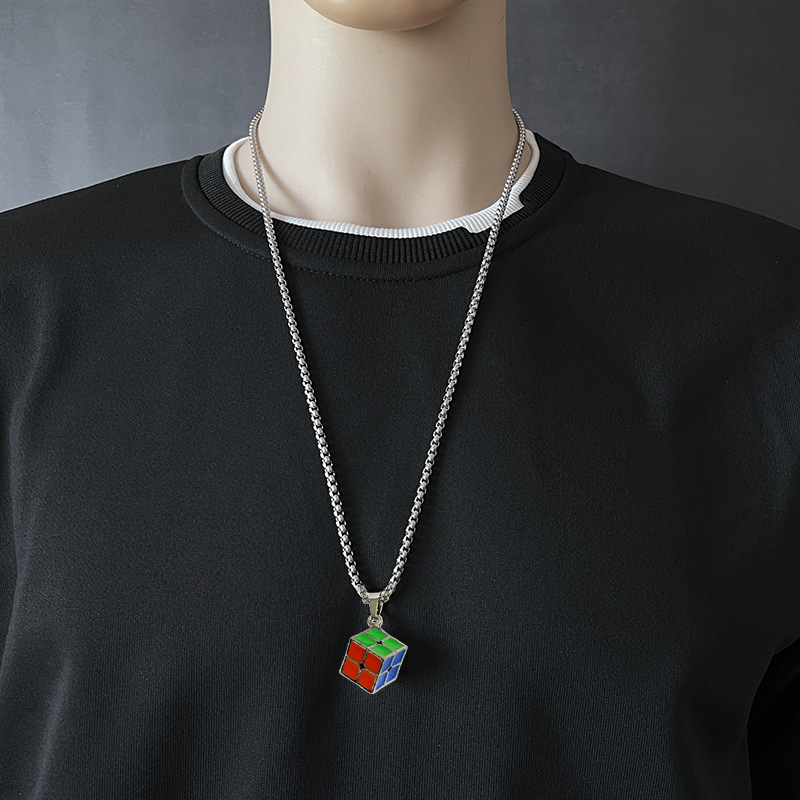 2x2 Cube Necklace