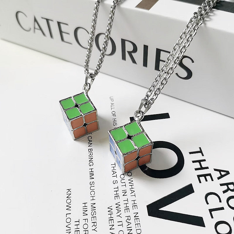 2x2 Cube Necklace