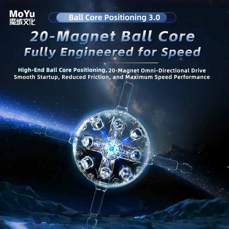 Moyu WeiLong V11 3x3 8-M Ball Core UV
