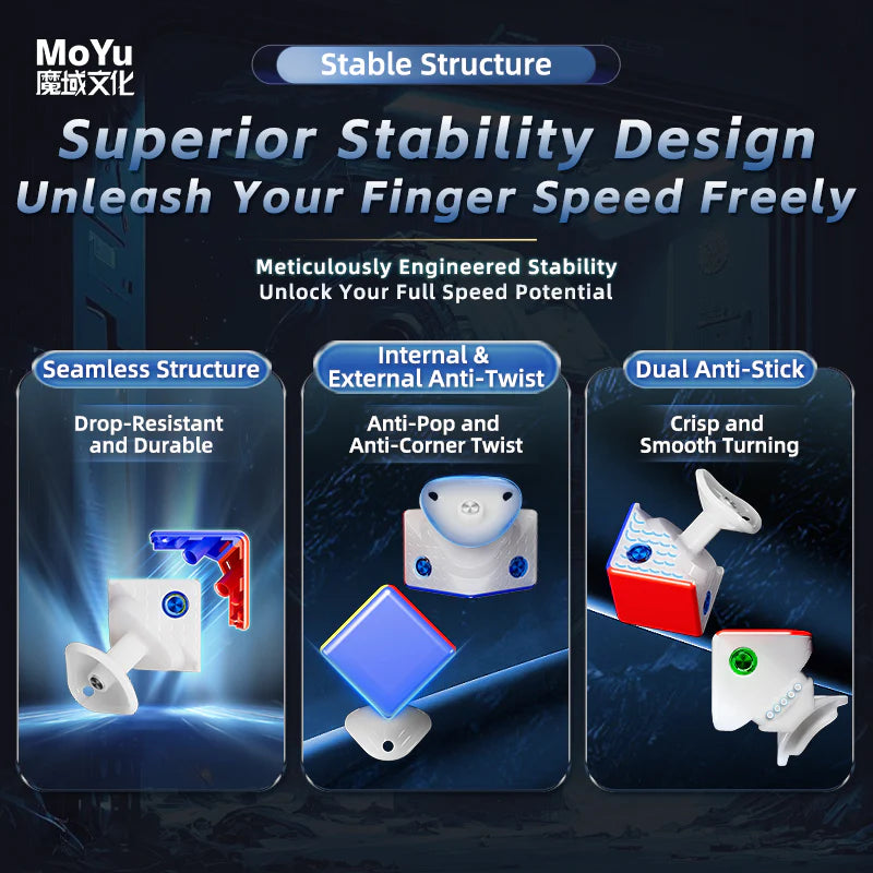 Moyu WeiLong V11 3x3 8-M Ball Core UV