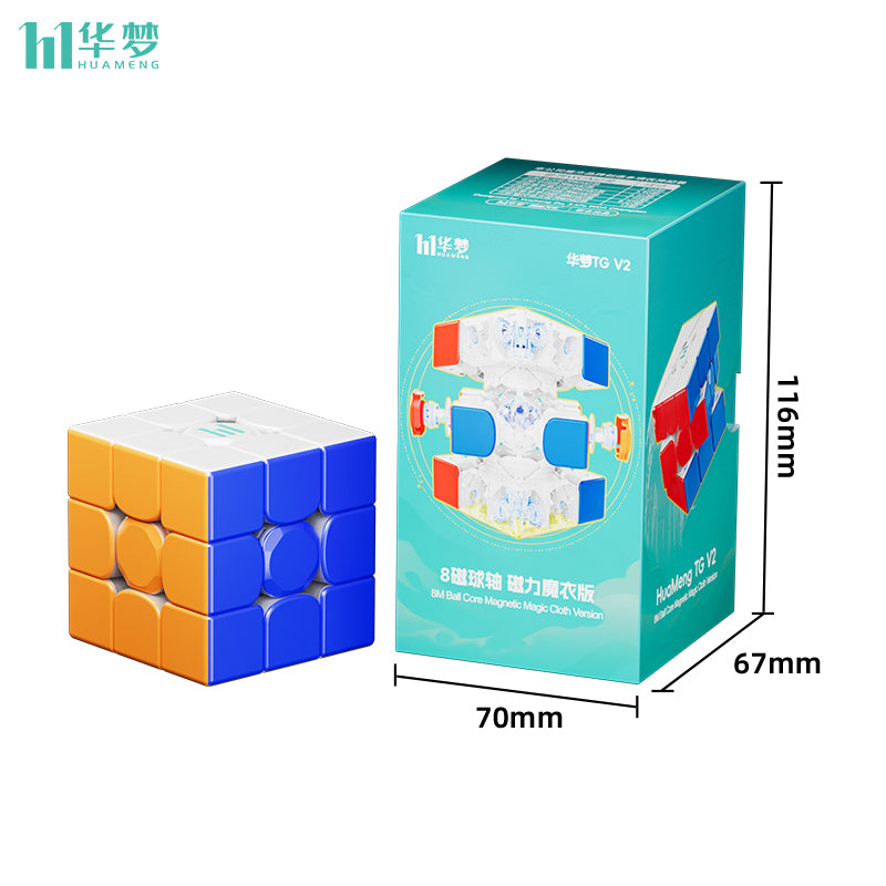 HuaMeng TG V2 3x3 8-M Ball Core UV