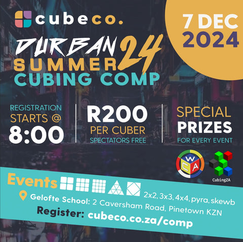 CubeCo Durban Summer 2024 Competitor Ticket